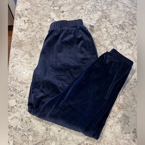 Women’s Old Navy Luxe Velvet Jogger Sweatpants Size Medium NWT